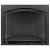 Burnished Brass Arched Iron Element On Arched Metal Whitney Front For Altitude X 36" - Napoleon