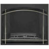 Satin Nickel Arched Iron Element On Black Whitney Front For Elevation X 42" - Napoleon