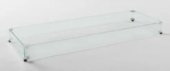 Glass Wind Guard For 12" X 64" Linear Burner - GLASS GUARD-1264 - Outdoor GreatRoom