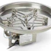 37" Round Bowl Pan Penta Burner Fire Pit Insert Hi/Lo – Electronic Ignition - HPC
