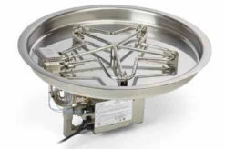 37" Round Bowl Pan Penta Burner Fire Pit Insert Hi/Lo – Electronic Ignition - HPC