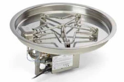 37" Round Bowl Pan Penta Burner Fire Pit Insert – Electronic Ignition - HPC