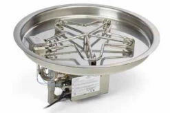 43" Round Bowl Pan Penta Burner Fire Pit Insert – Electronic Ignition - HPC
