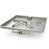 36" Square Bowl Pan Penta Burner Fire Pit Insert – HI/LO - Electronic Ignition - HPC