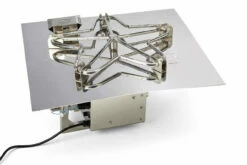 42" Square Flat Pan Penta Burner Fire Pit Insert - Electronic Ignition - HPC