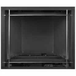 Satin Nickel Straight Element On Rubbed Bronze Denali Premium Front For Altitude X 42" - Napoleon