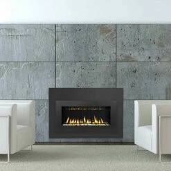 Satin Black Surround 44" X 32" For Solas Twenty6 FI