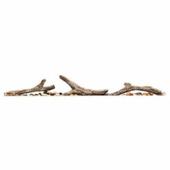 Driftwood Log Set With Rocks For Entice 72 Fireplaces - Napoleon