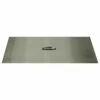 The Outdoor Plus 18" Wide Brushed Stainless Steel Rectangle Fire Pit Cover