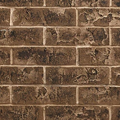 Traditional 35" Tavern Brown Brick Interior Panels For Ruby Inserts| Majestic