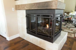 Santa Monica Rectangular U-Shape Fireplace Door - Wrought Iron -DIMPLEX Sales Store 19 santa monica fireplace door u shape 2 88442.1582242570