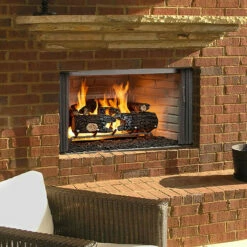 Villawood 42" Outdoor Wood Fireplace | Majestic