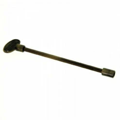 HPC 8 Inch Antique Brass Replacement Key With Universal Socket