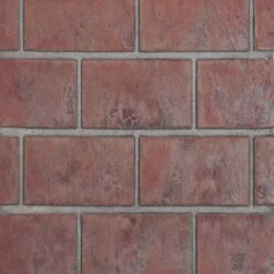Old Town Red Standard Brick Panel For GX36 Fireplace - Napoleon