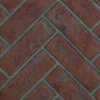Old Town Red Herringbone Brick Panel For Altitude X 36" Fireplace - Napoleon