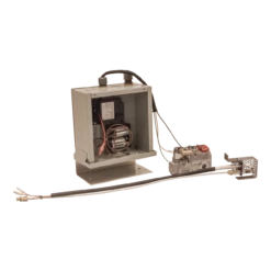 3 VoltElectronic Ignition System: Spark Igniter + Control Module + D-Cell Battery Pack + 3 VoltGas Valve + Up To 120K BTU + Ignition Switch - Natural Gas| Warming Trends