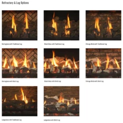 Bellingham 38 Rectangular Gas Fireplace - Kozy Heat -DIMPLEX Sales Store 3 15363.1680125354