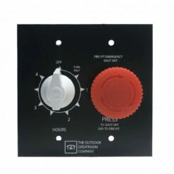 4-Hour Timer With E-Stop For Direct Spark Ignition System 4HRTES-CP - The Outdoor GreatRoom