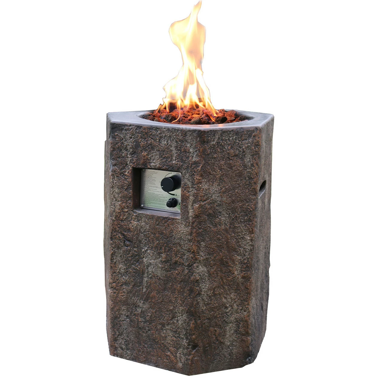 Modeno Basalt Column Fire Pit 1 Modeno Basalt Column Fire Pit
