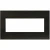 Knotty Black Birch Wooden Mantel Surround For BI-40 Xtraslim - Amantii