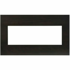 Knotty Black Birch Wooden Mantel Surround For BI-40 Xtraslim - Amantii