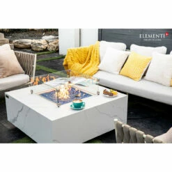 Elementi Plus Bianco Marble Porcelain Fire Table 12 Elementi Plus Bianco Marble Porcelain Fire Table -DIMPLEX Sales Store 8HAS3UCc 17297.1658503524