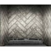 Glacier Herringbone Brick Panel For Elevation X 42" Fireplace - Napoleon