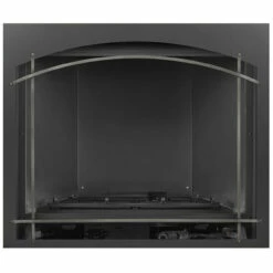 Antique Pewter Arched Iron Element On Arched Metal Whitney Front For Altitude X 42" - Napoleon