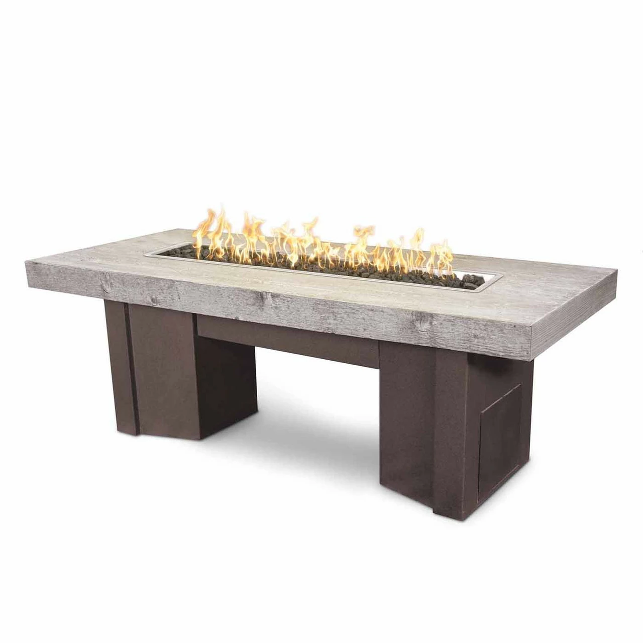 Alameda Fire Table Wood Grain | The Outdoor Plus 1 Alameda Fire Table Wood Grain | The Outdoor Plus