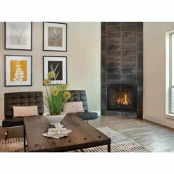 Bayport 36" Log Gas Fireplace - Kozy Heat -DIMPLEX Sales Store Bayport36 Arched Doors living room web 24248.1556749832.1280.1280 40154.1567711037