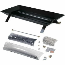 Rasmussen 16" Custom Pan Burner With Strap Legs And Variable Remote Easy Safety Pilot Control