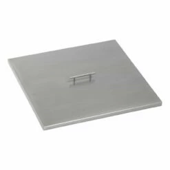 Square Fire Pit Pan Cover - Stainless Steel -DIMPLEX Sales Store CV SQP 24 91651.1623085885