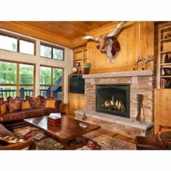 Carlton 46" Gas Fireplace - Kozy Heat -DIMPLEX Sales Store Carlton46 Brick AM VB cabin web 31403.1556749943.1280.1280 93654.1567548379