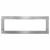 Stainless Steel Black Surrounds To Accommodate 2" X 4" Wall Installation For NEFBD50HE Fireplace - Napoleon