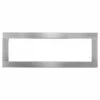 Stainless Steel Black Surrounds To Accommodate 2" X 4" Wall Installation For NEFBD60HE Fireplace - Napoleon