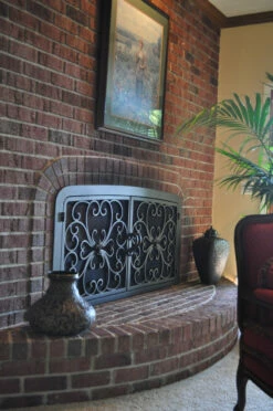 Valencia Arched Fireplace Door - Wrought Iron 7 Valencia Arched Fireplace Door - Wrought Iron -DIMPLEX Sales Store DSC 0062 53470.1582063792