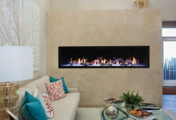 72" Linear Boulevard Direct Vent Fireplace | American Hearth