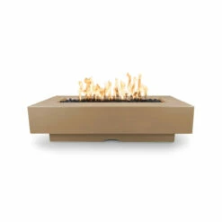 Del Mar Concrete Fire Pit (Natural Gas) | The Outdoor Plus -DIMPLEX Sales Store Del Mar GFRC Fire Pit Brown 16171.1646227941