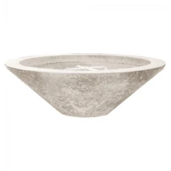 Embarcadero Pedestal Concrete Fire Bowl 31" -DIMPLEX Sales Store Embarcadero Natural 36505.1674090212