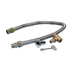 FL3612-KC12 1/2" Flex Line 36" L & 1/2" Key Valve | Warming Trends