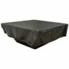 HPC Rectangular 114" X 40" Black Vinyl Fire Pit Cover