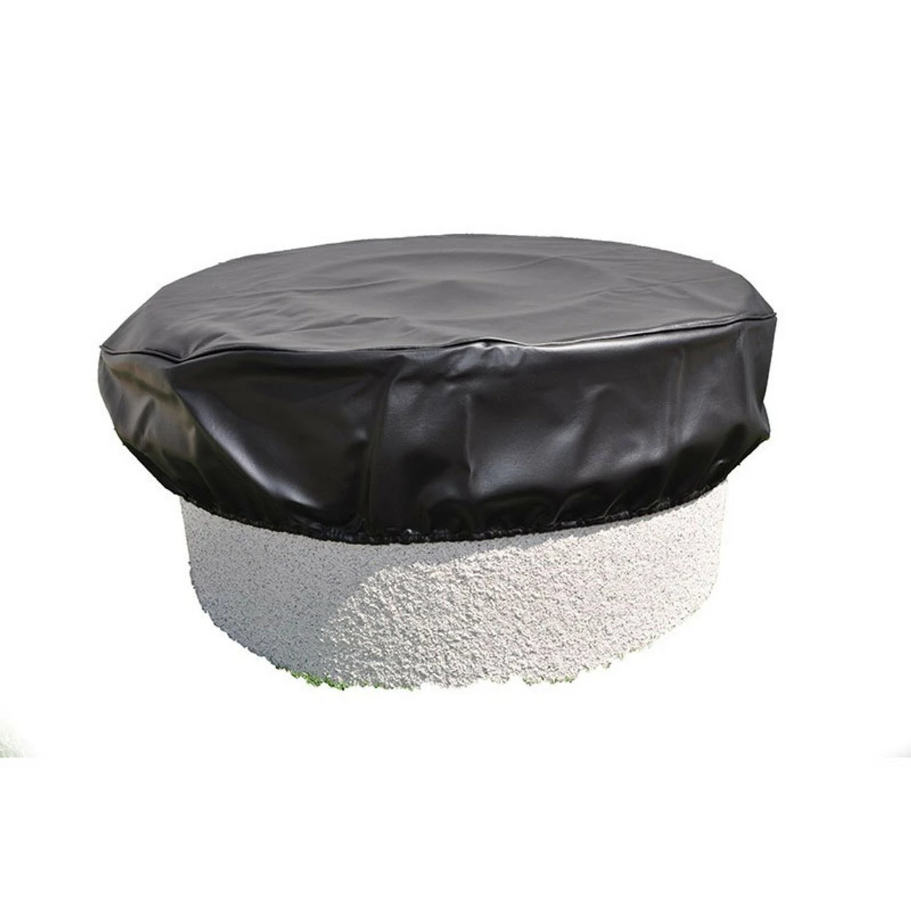53 In Round Vinyl Fire Pit Cover - Fits 48 In Dia. 1 53 In Round Vinyl Fire Pit Cover - Fits 48 In Dia.