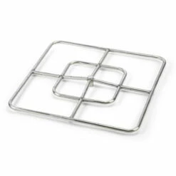 24" Fire Ring Series Stainless Steel Square Outdoor Burner Kit - HPC