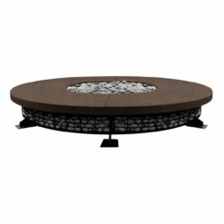 Fuego Natural Gas Concrete Fire Pit 89" -DIMPLEX Sales Store FUEGO caf scaled 78923.1674243092