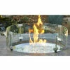 Outdoor Greatroom GLASS GUARD-20-R Round Glass Guard Fencing For CF-20 Burner