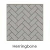 Herringbone Black Isokern Firebricks SPLIT Brick 180 Count - SPLIT-BK-180H