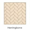 Herringbone Cream Isokern Firebricks SOAP Brick 260 Count- 15262001-260H