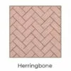 Herringbone Red Isokern Firebricks SPLIT Brick 520 Count - 15422002-520H