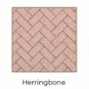 Herringbone Red Isokern Firebricks Full Brick 260 Count- 15461002-260H