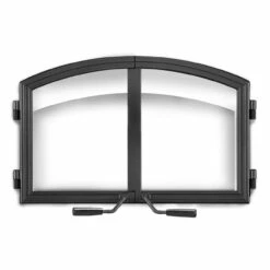 Arched Cast Iron Double Door For NZ3000 Fireplace - Napoleon